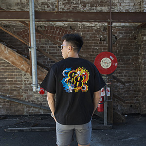 Leonard Lee Double Dragon T-Shirt