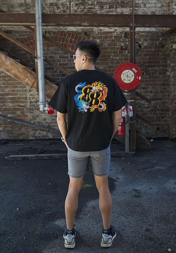 Leonard Lee Double Dragon T-Shirt